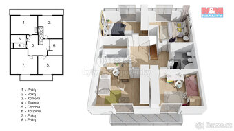 Prodej rodinného domu 6+1, 1388 m², Kounice - 11