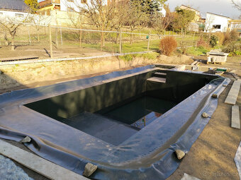 Fólie na míru jezírka, PVC Fatra, EPDM - kaučuk - 11