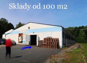 Nájem skladů 200 až 550 m2, okres Benešov (spojení na D1) - 11