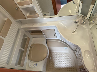 Hobby 350 TB DeLuxe, NAFUKOVACÍ PŘEDSTAN, TV,  839kg -SLEVA- - 11