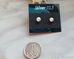 Náušnice stříbro - 11