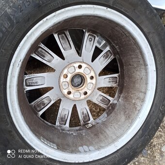 Orig.alu disky ŠKODA SUPERB 3  17" - 11