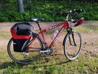 Brašny na cyklonosič, na kolo, trojbrašna, cyklobrašna - 11