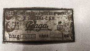 Výrobní štítky Praga ČKD - 11