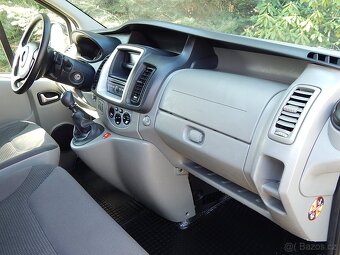 TRAFIC - OPEL VIVARO 2.0CDTI-115000KM-ČR-9MÍST-CEBIA-DPH - 11