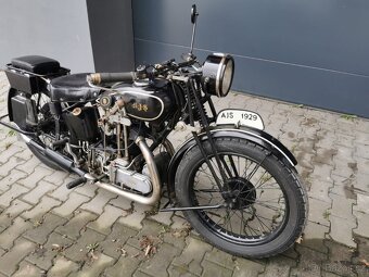 Ajs 350 1929 s dokladmi - 11