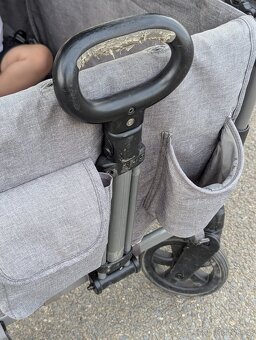 Terénní vozík pro 2 děti EVER ADVANCED All-Terrain Stroller - 11