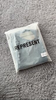 Represent Baggy Destroyer Denim Worm Blue kalhoty - 11