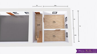 Prodej, rodinný dům, pozemky 11145 m2, Chlum - 11