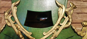 Konzolové francouzské hodiny 100 cm.rok 1800 + - dřevo,bronz - 11