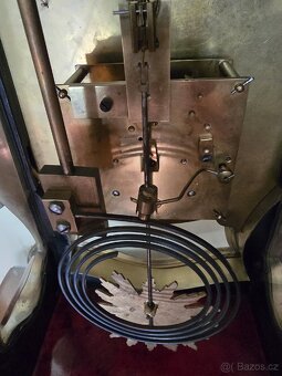 STAROŽITNÉ STOLNÍ HODINY,FRANCIE, 1890 TOP - 11