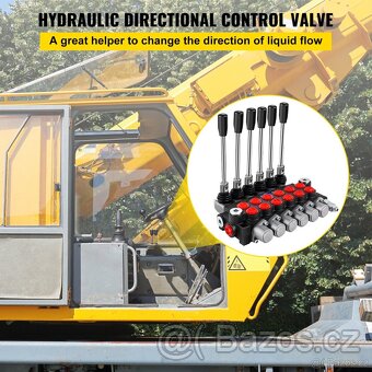Hydraulický směrový řídicí ventil VEVOR, 6 řadový/3600 Nový - 11