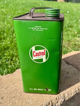 Castrol - plechovky na olej - 11
