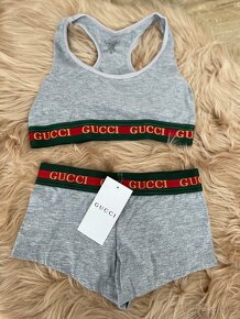 Set Guccî podprsenka + tanga + kalhotky - 11