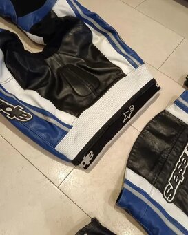 Alpinestars Octane-Pánská kožená moto kombinéza - 11