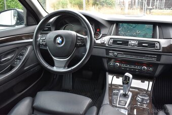 BMW 530d F11/2016/190kW/Luxury/1.majitel/ČR/head-up/kůže - 11