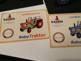 Retro, Limitovaná edice traktor Zetor KDN, KADEN - 11