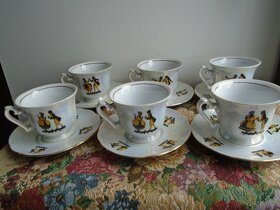 Kávové čajové soupravy 6+6. - 11