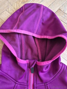 2x softshellová bunda 122/128 (dvojčata) - 11