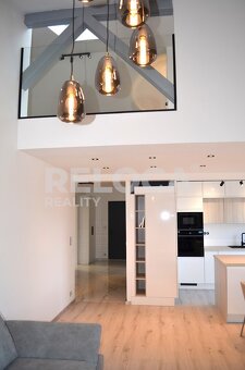 Mezonetový nový byt 4+kk, 115m2, terasa 17m2, kóje 7m2, dvě - 11