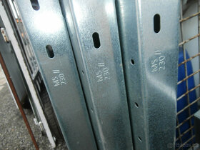 Regál kovový pozinkovaný - jen police dvě velikosti 900 kč - 11