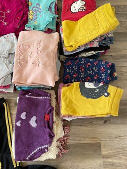 Dětské značkové oblečení (dívčí) 8kg přes 90ks - 11