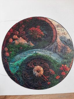 Dřevěná puzzle - 11