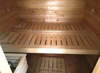 Finská sauna Weka Saunawelt masiv+kamna - 11