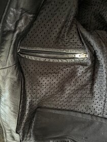 Kožená bunda Brixton černá L - 11