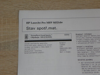 Multifunkční tiskárna HP LaserJet M521dw DUPLEX - 11