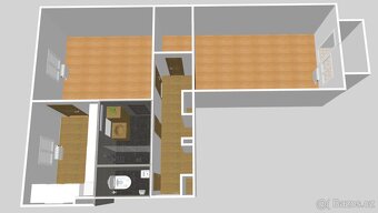 Pronájem bytu 2+1,56 m2, Vsetín Rybníky - 11