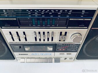 Radiomagnetofon Sanyo C50, rok 1983 - 11