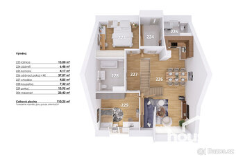 Prodej loftového bytu 4+kk, 113 m² - Hodonice - 11