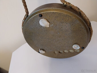 Mosazné nástěnné hodiny Diehl, 60tá léta - 11