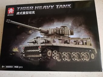 Stavebnice tank Tiger, kompatibilní s LEGO - 11