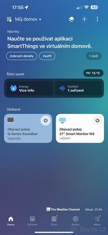 27" Samsung Smart Monitor / televize M50C Bílá - 11