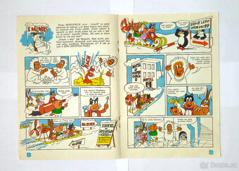 Čtyřlístek č.11 - Letem kulatým světem - Original 1970 - 11