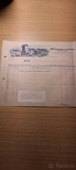 Staré  doklady a faktury - 11