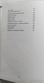 Kniha Knihařství, technologie ruční vazby - 11