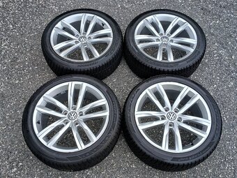 Zimní orig alu kola VW Passat B8, Hankook vzorek 7,5mm - 11