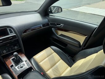 Audi A6 3.0 TDI 171kw manuál, kůže , nepojizdne - 11