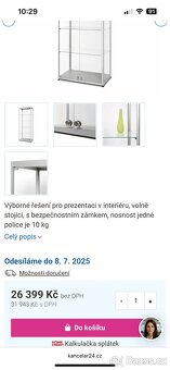 Vybavení krámu , vitríny a prodejní pult - 11
