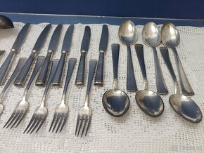 Velký set postříbrných příboru / Ag 900 - 11
