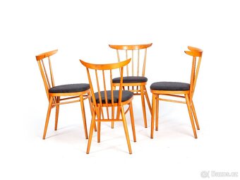 Retro židle TATRA po přečalounění, 4 ks. - 11