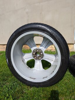4x Borbet R18 kola s pneu Nokian - 11