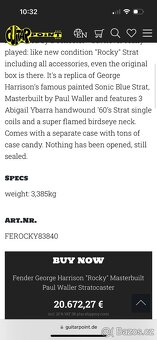 Fender Rocky- George harrison. - 11