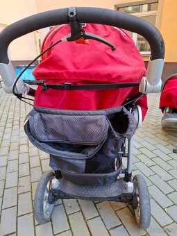 Prodám soupravu terénního kočárku Peg Perego GT3, červený - 11