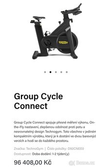 Technogym Group Cycle Connect - špičkový trenažer - 11