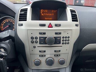 Opel Zafira 1.6 85 kW benzín (2008) – 7místný rodinný vůz - 11