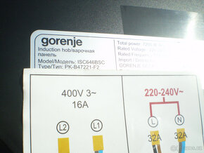 Indukční varná deska Gorenje ISC646BSC - 11